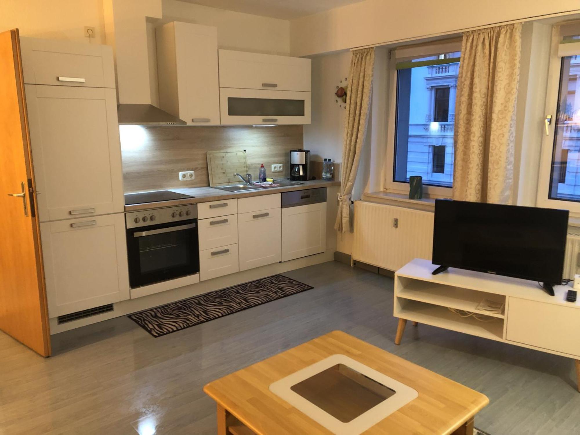 Moderne Vollmoeblierte Wohnung Zwickau Exteriér fotografie